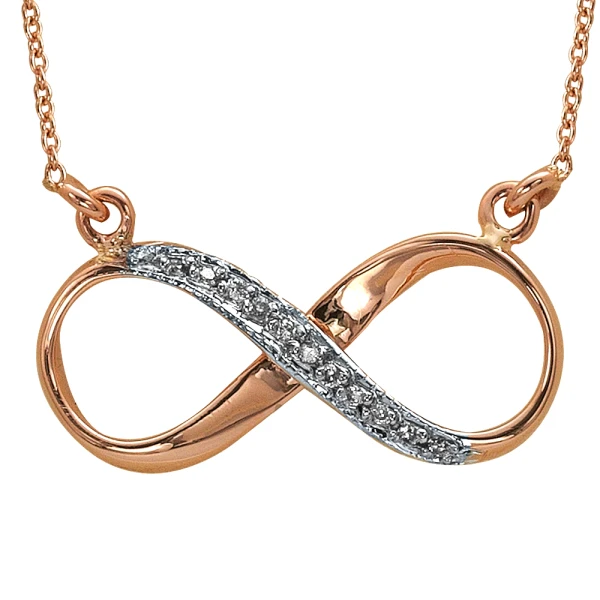 Diamant Unendlichkeit Kette