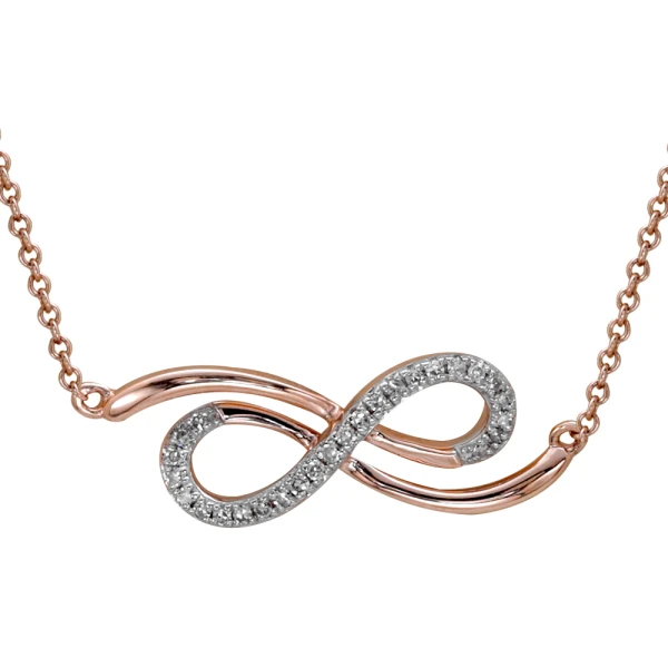 Diamant Unendlichkeit Kette