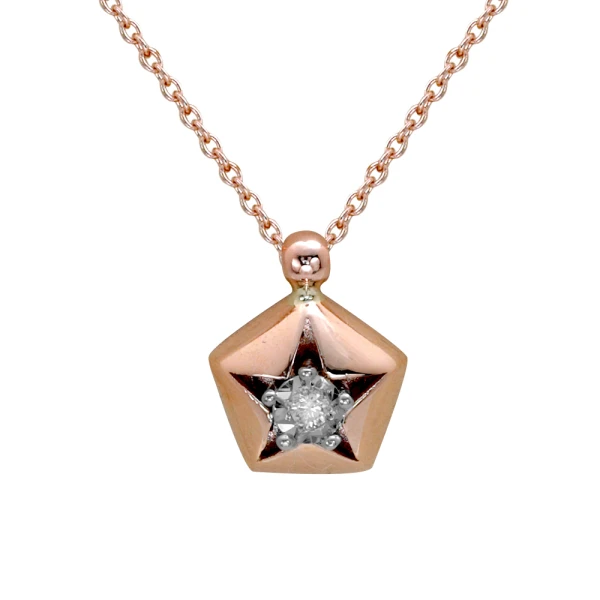 Diamant Stern Miracle Kette