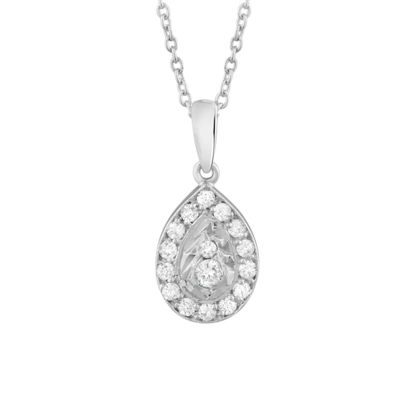 Diamant Tropfen Miracle Kette