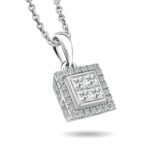 Diamant Fantasie Halskette