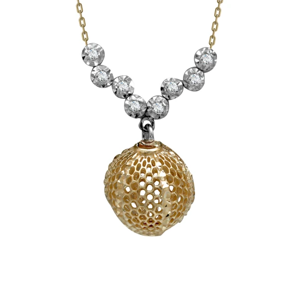 Diamant Habbe Halskette