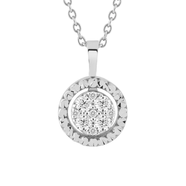 Diamant Effekt Halskette Foggia
