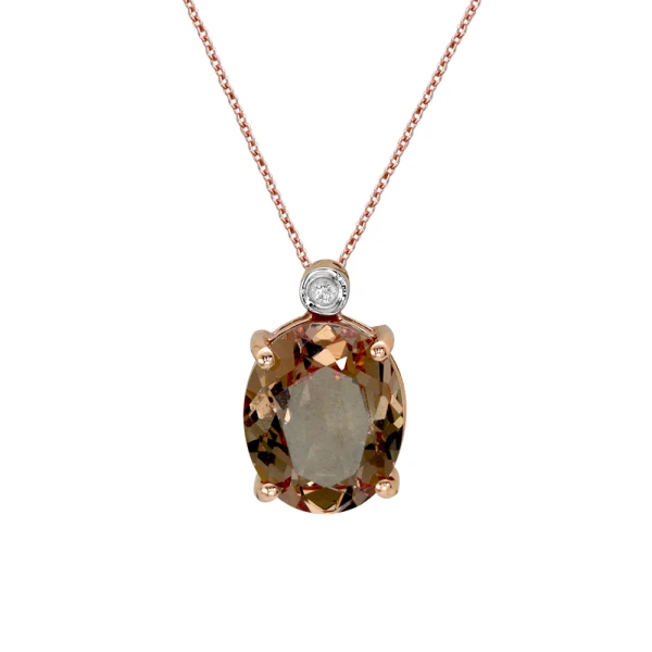 Farbwechselnder Zultanith Diamant Kette