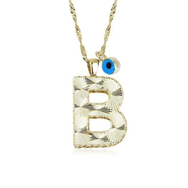 Goldkette mit Buchstabe B