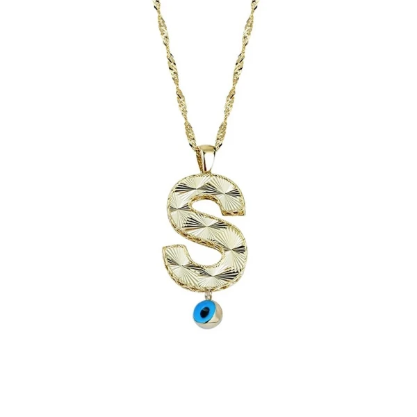 Goldkette mit Buchstabe Ş