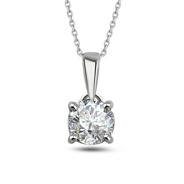 0,30 Karat Diamant Solitärring Halskette Ascona 0,30 Karat Diamant Solitärring Halskette Ascona