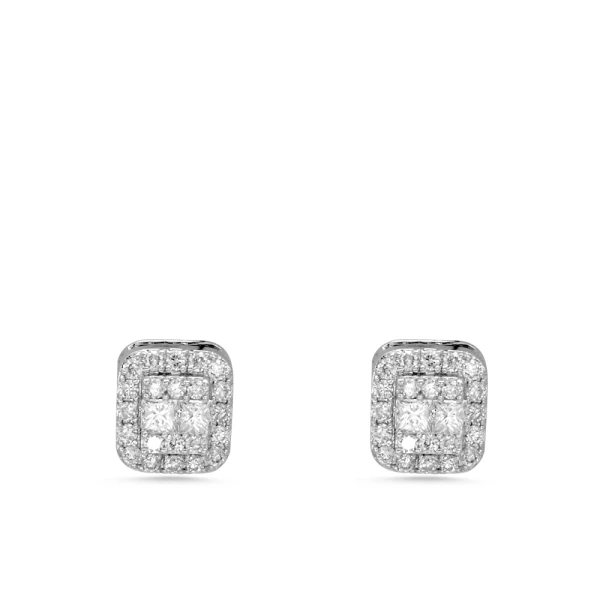 Diamant Fantasie Prinzess Ohrringe