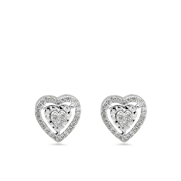 Diamant Herz Miracle Ohrringe