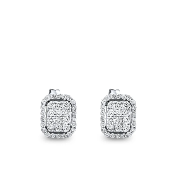 Diamant Effect Fantasie Ohrring Ragusa