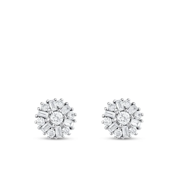 Diamant Effekt Ohrringe