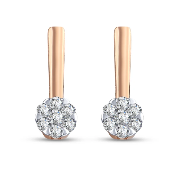 Effect Diamant-Ohrringe