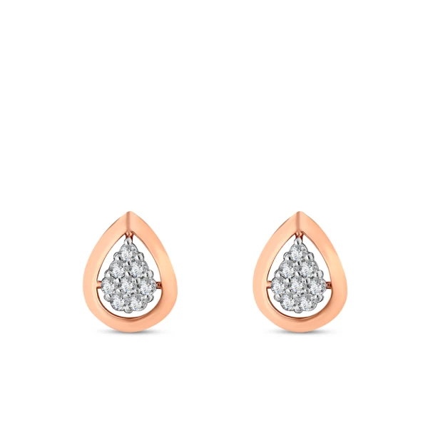 Diamant Gold Ohrringe