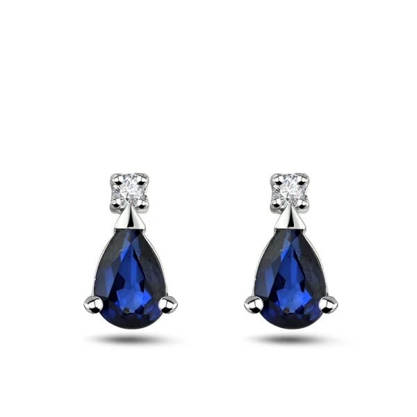Saphir Diamant Ohrring Ferrara