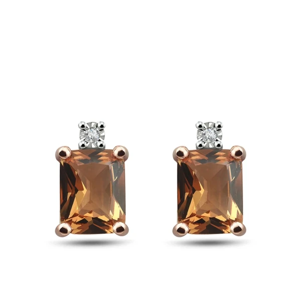 Zultanith Diamant Ohrringe