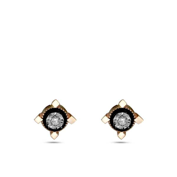 Diamant Solitär Miracle Ohrringe (0,30 Ct Aussehen)