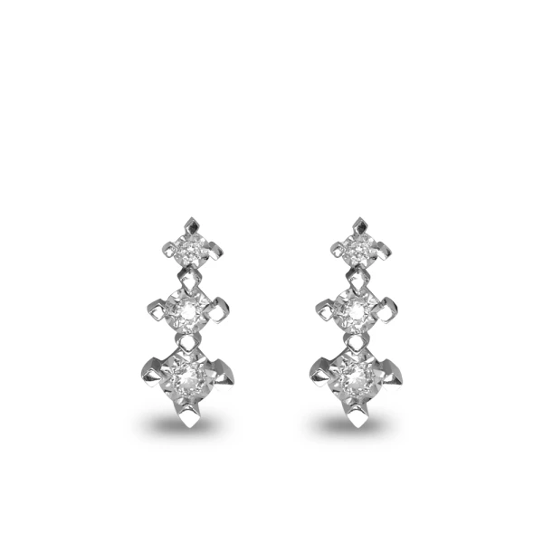 Diamant Tria Ohrringe