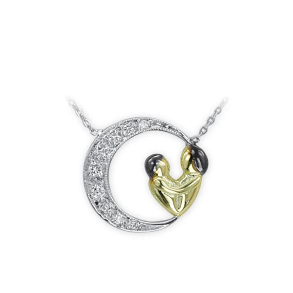 Diamantkette Mutter und Kind