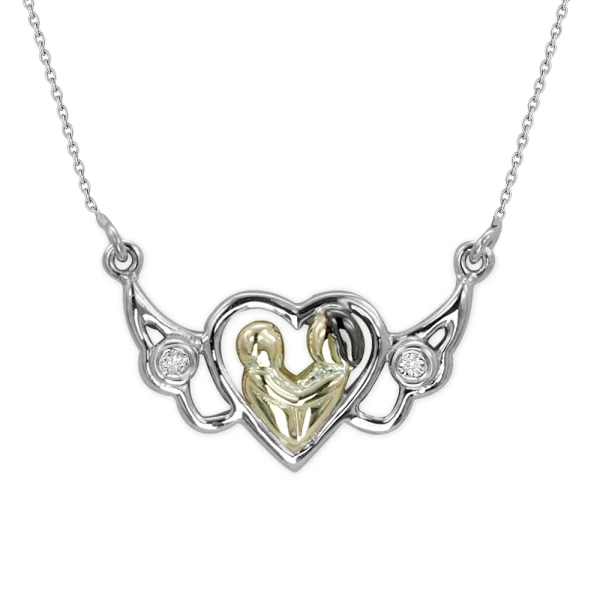 Diamant Mutter-Kind Kette