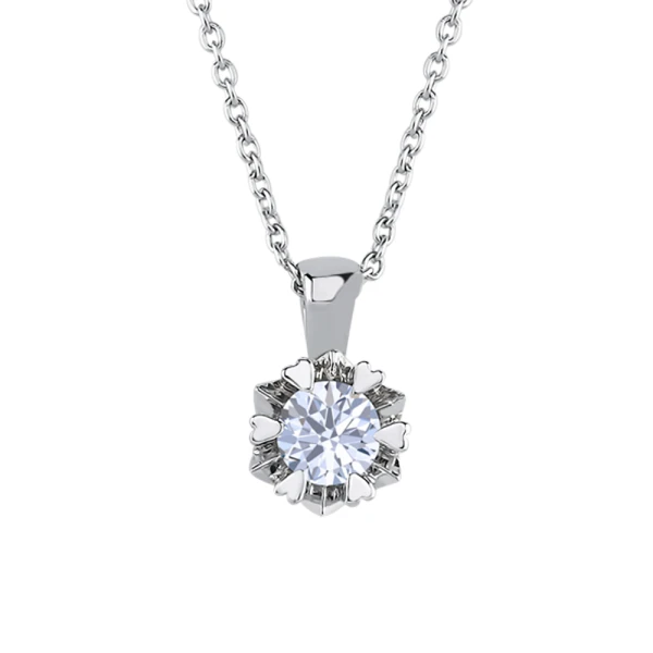 Diamant Solitärring Miracle Halskette (0,15 Karat)
