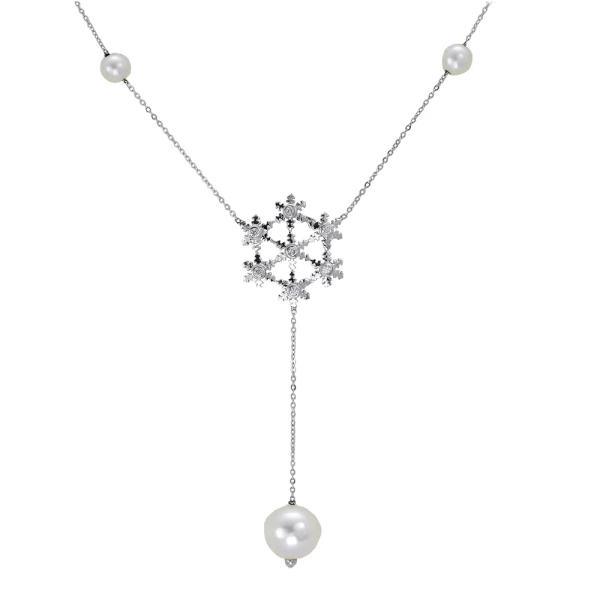 Winterperle-Diamantkette