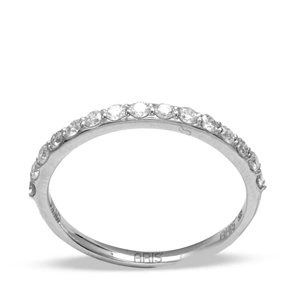 0,40 Karat Halb-Eternity Diamantring