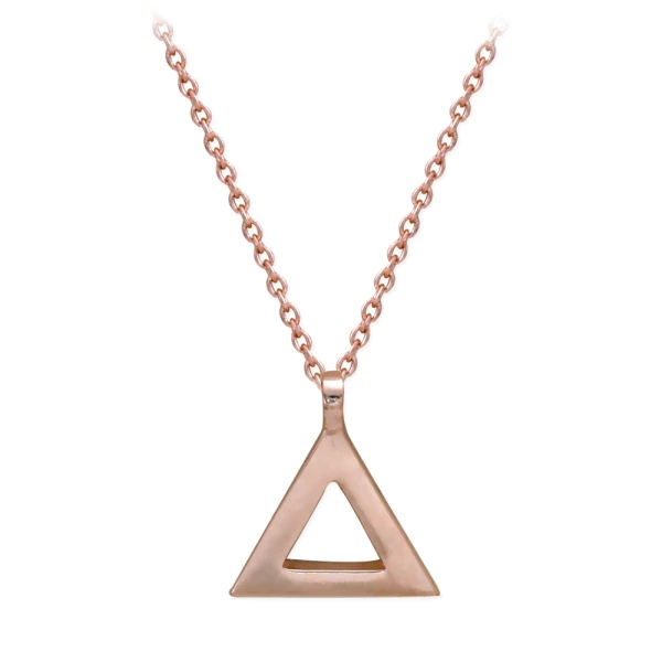 Feuer-Symbol Goldkette