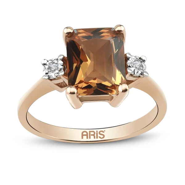 Diaspor (Zultanith) Stein Miracle Diamant Ring