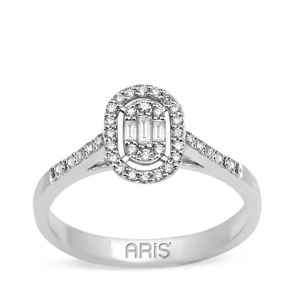 Diamant Fantasie Baguette Ring