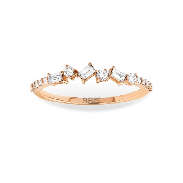 Diamant Fantasie Baguette Ring