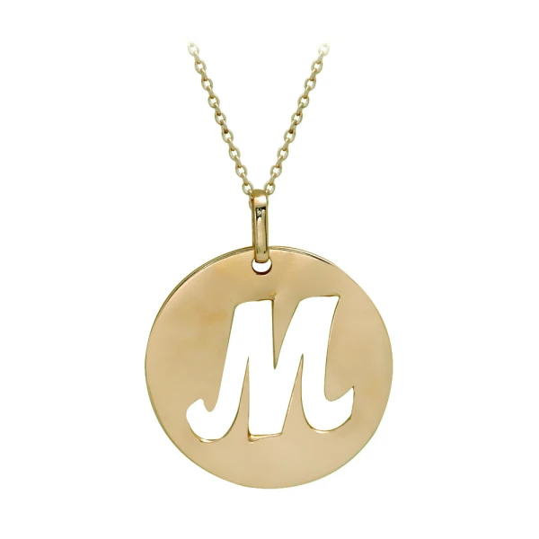 Gold Buchstaben Kette
