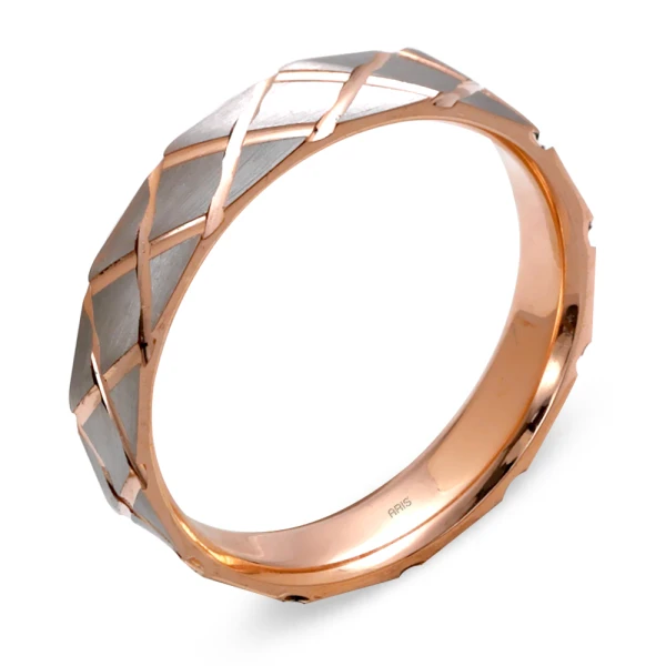 Moderner Design Verlobungsring Gold Damenmodell