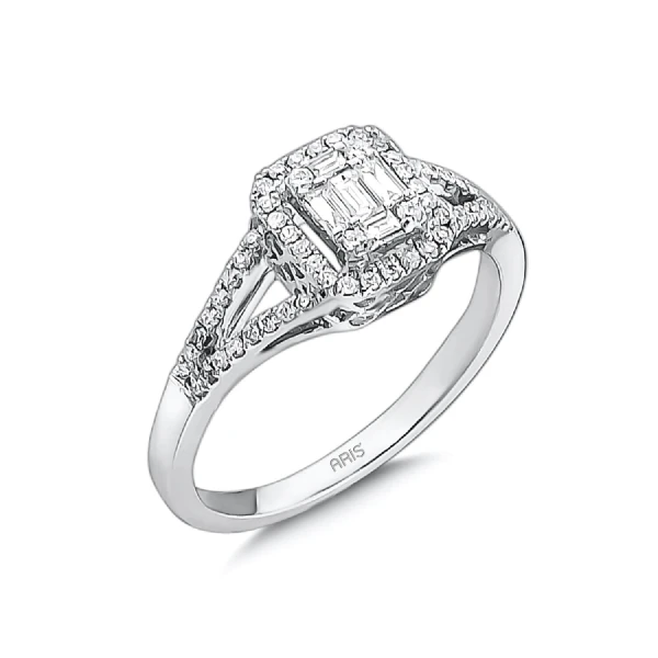 Diamant Baguette Fantasie Ring