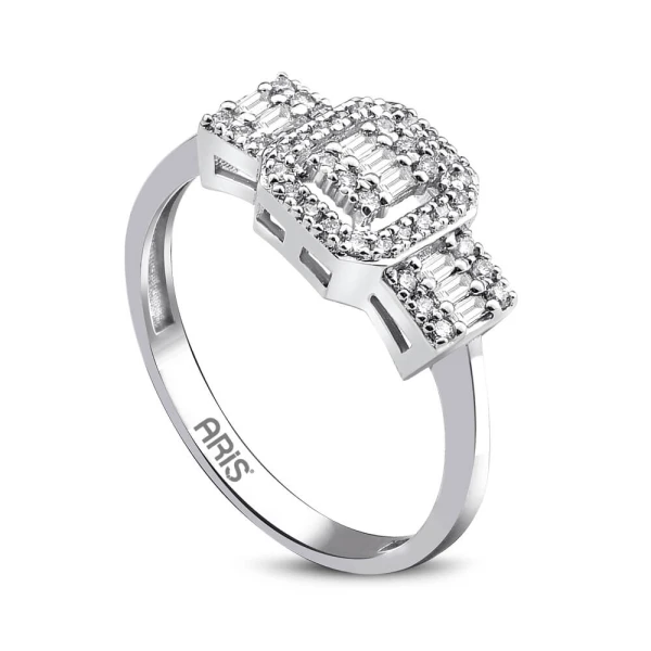 Diamant Fantasie Baguette Ring