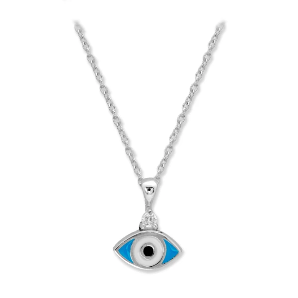 Diamant Augenperlen Kette