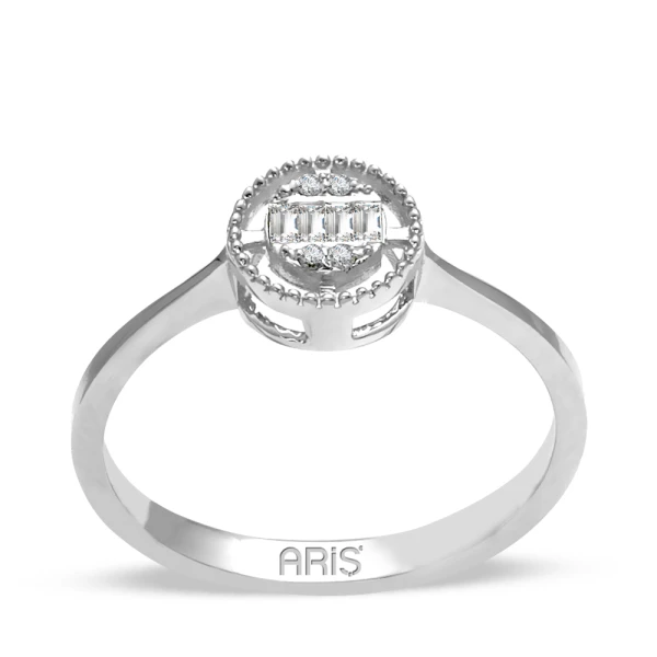 Diamant Fantasie Baguette Ring