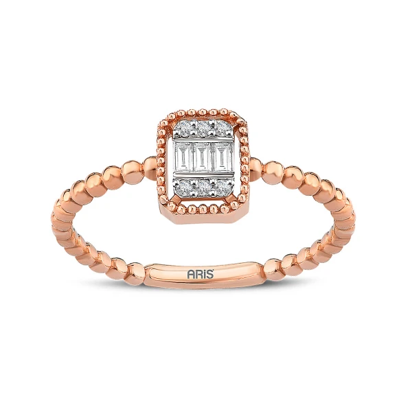 Diamant Fantasie Baguette Ring