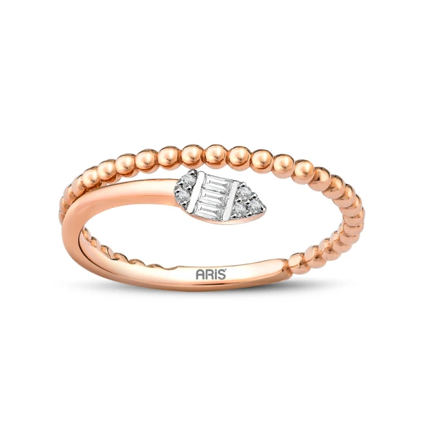 Diamant Fantasie Baguette Ring