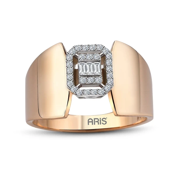 Diamant Fantasie Baguette Ring