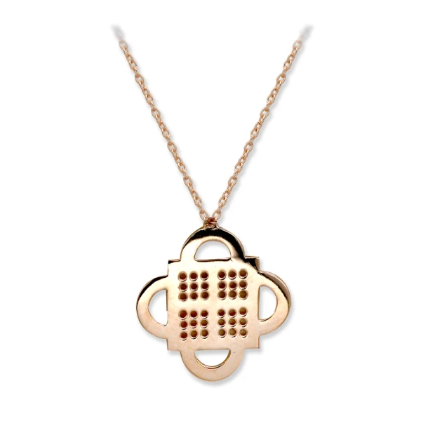 Familien Symbol Goldkette