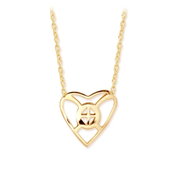 Hoffnung Symbol Goldkette