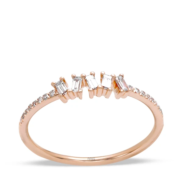 Diamant Fantasie Baguette Ring
