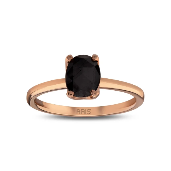 Schwarzer Diamant Ring