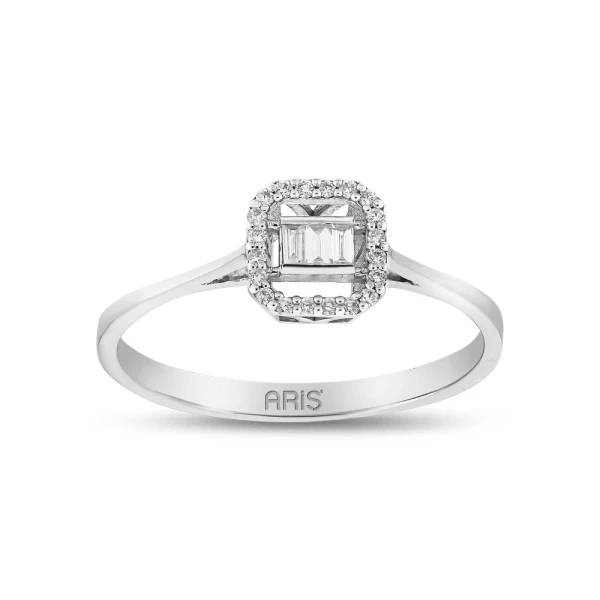 Diamant Fantasie Baguette Ring
