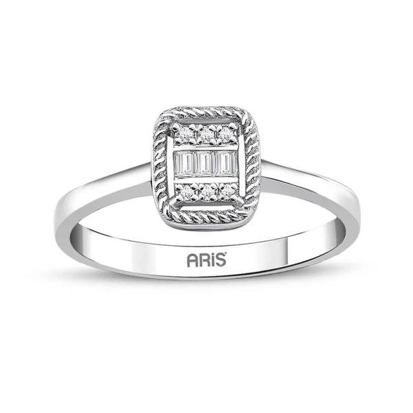 Diamant Fantasie Baguette Ring