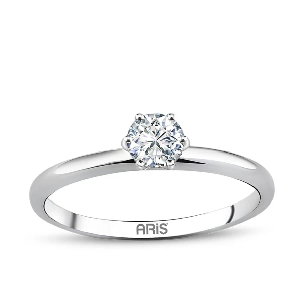 0,25 Karat Diamant Solitärring Limoges