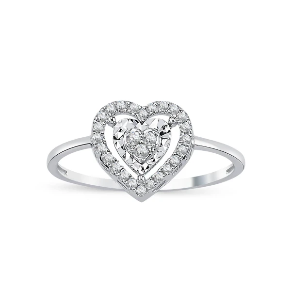 0,15 Karat Diamant Fantasie Ring