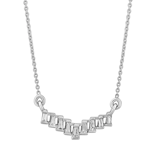 Diamant Baguette Kette