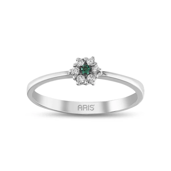 Smaragd Diamant Ring