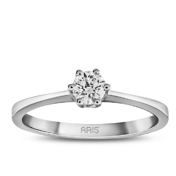 0,30 Karat G-Farbener Diamant Solitärring Lancy